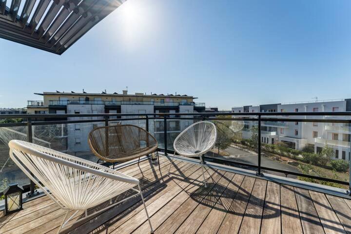 Bordeaux Merignac Appartement 2 Pieces - 2 Terrasses Экстерьер фото